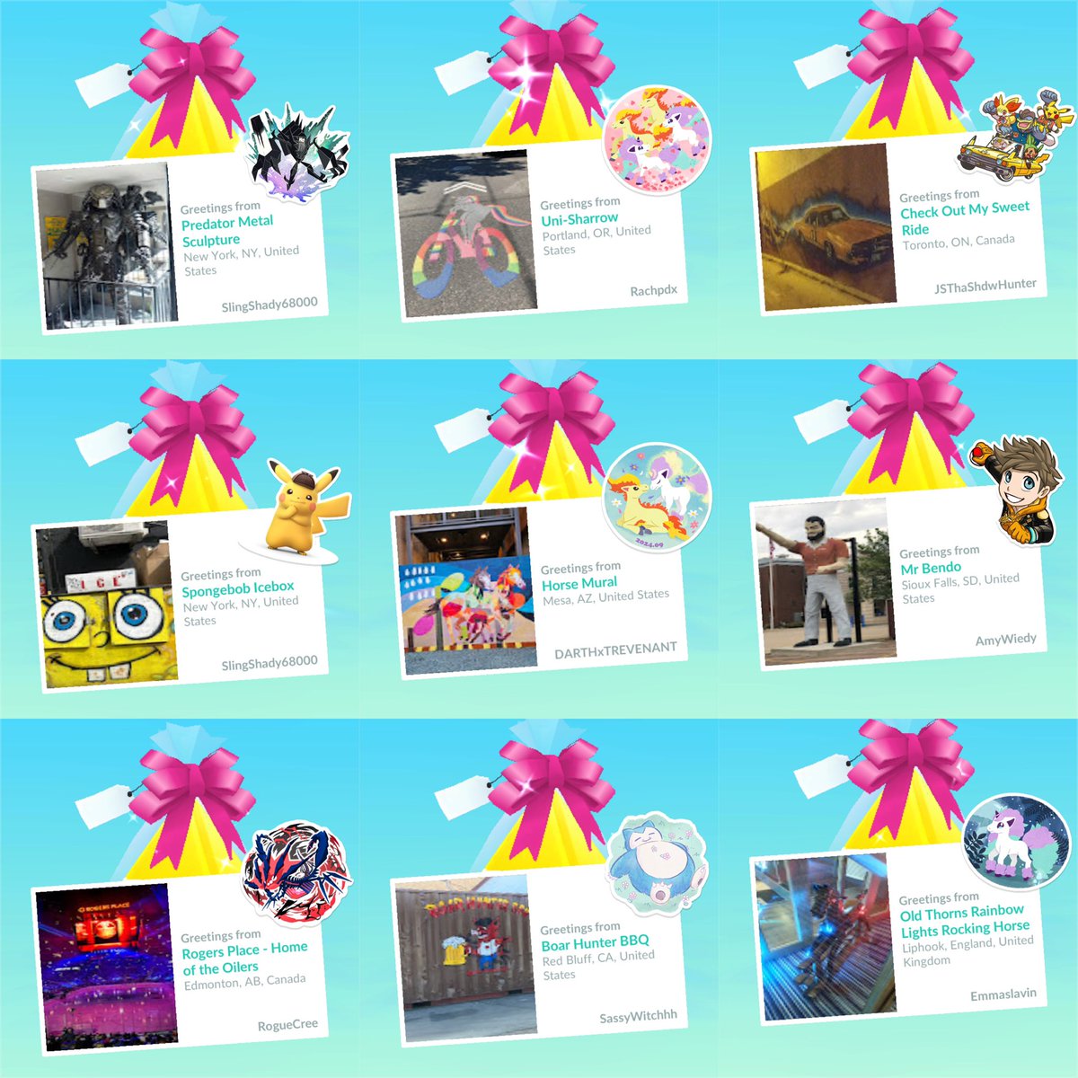 Love seeing all these perfect matches from some great friends!! 🥂 🤩 😮 😍so behind on sharing …promise to get back in the swing soon. <a href="/JessaBuu/">JessaBuu-TL80-||LA Kalos Tour ✈️💙🖤</a> <a href="/rachpdxpogo/">Rachel</a> <a href="/JSThaShdwHunter/">JS Tha Shadow Hunter</a> <a href="/Amy_Wiedy/">AmyWiedy</a> <a href="/emmaslavin1/">Emma Slavin</a> <a href="/RogueCree/">Lαιɳҽ™</a> <a href="/chelslynnhunny/">Chelsea</a> <a href="/ValorVampMJ/">🅿️hantump Ⓜ️enace</a> #PokemonGOfriends #PokemonGOApp