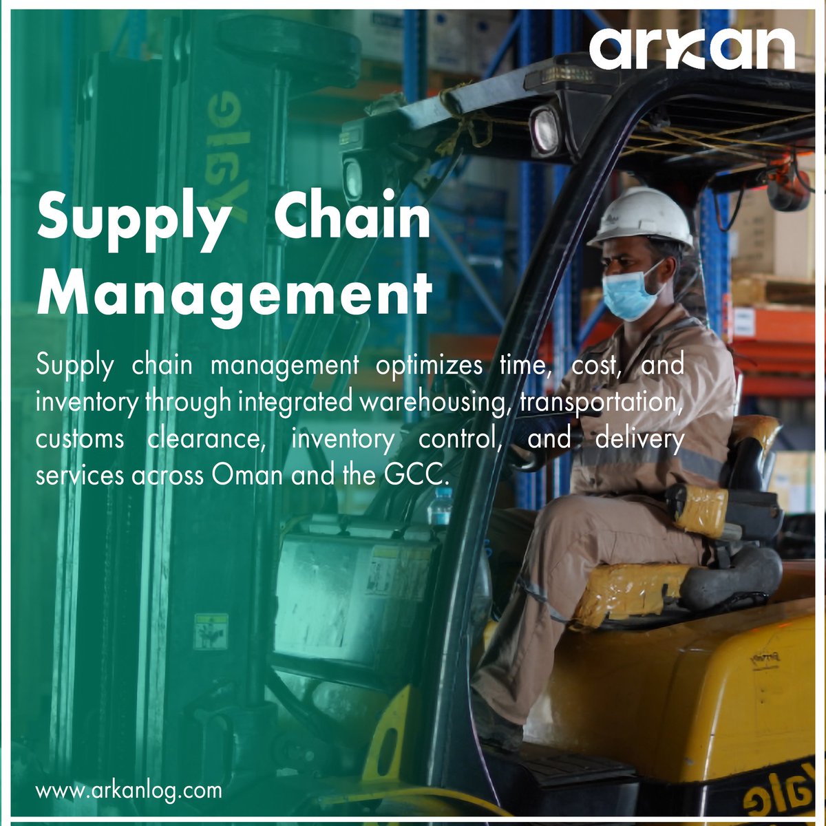 Smart supply chain management that keeps your business moving.
From warehousing and transportation to customs clearance and delivery, we provide integrated logistics solutions that optimize time, cost, and efficiency across Oman and the GCC.
#ArkanLogistics #SupplyChainManagement