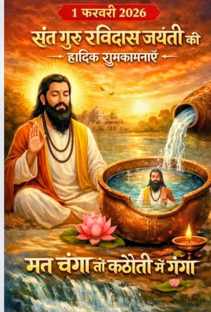 PradeepSager2's tweet photo. Happy guru ravidaas jayanti https://t.co/XUmXypw9vH