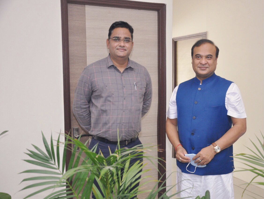 Warm Birthday wishes to Hon'ble Chief Minister of Assam Himanta Biswa Sarmaji. May God bless you with long and healthy life  <a href="/himantabiswa/">Himanta Biswa Sarma</a>