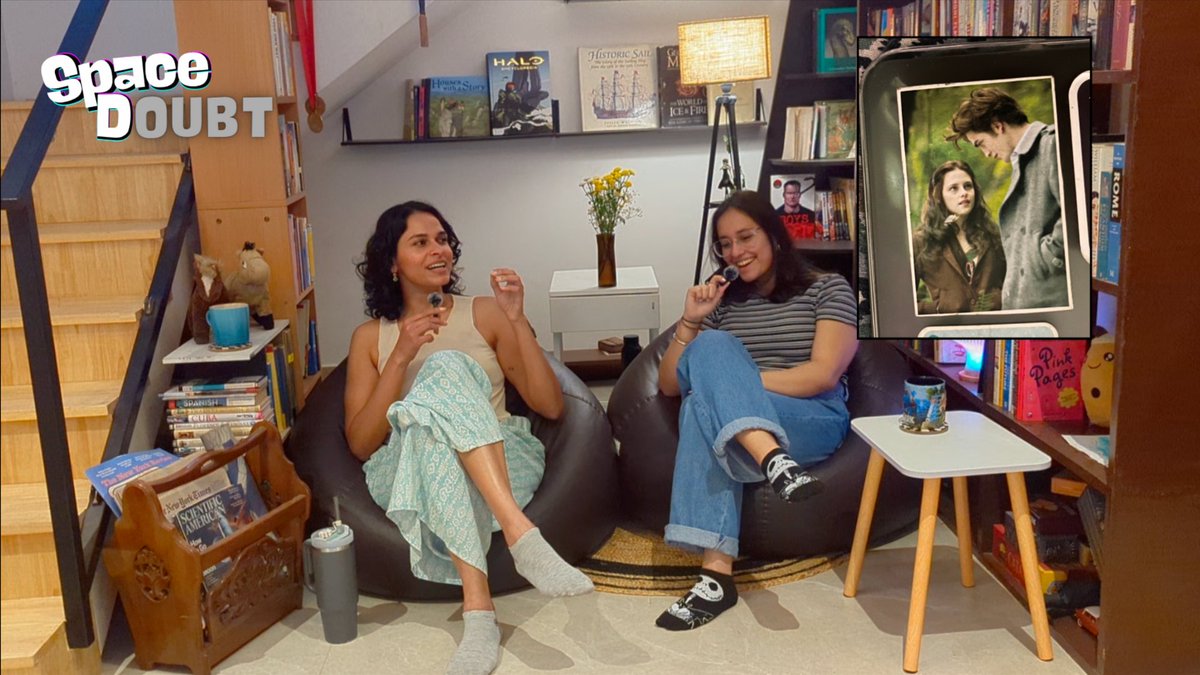 ananyabananyaa's tweet photo. One of my favourite things about the @spacedoubtpod process has been including fun little elements of us!

To hear about antifreeze frogs and the story about the cutest frog I've ever met, tune in at 52:00🐸 https://t.co/UY2H4P5gJD