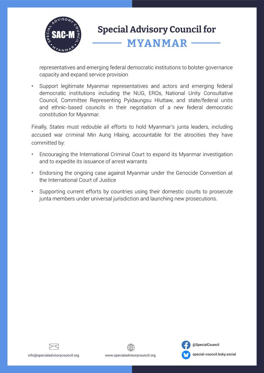 Special Advisory Council for Myanmar tweet media