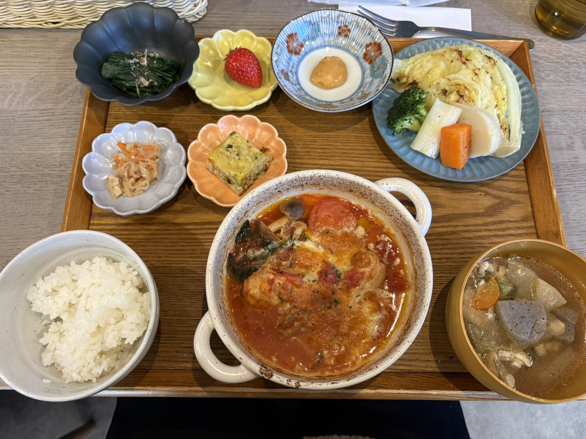 NAME_MAMA1's tweet photo. 昨日行った高崎市のnofuとても
美味しかった！
さすが農家さんがやってるだけのことはある✨
食材が新鮮で味付けも優しい✨
#柴崎農園
#nofu https://t.co/DpvUSyY60O