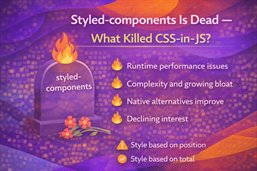 Hot take: styled-components solved problems that CSS now handles natively. :has(), container queries, and typed attr() changed everything.

I broke down why runtime CSS-in-JS is becoming obsolete 👇

alexanderburgos.netlify.app/blog/what-kill…