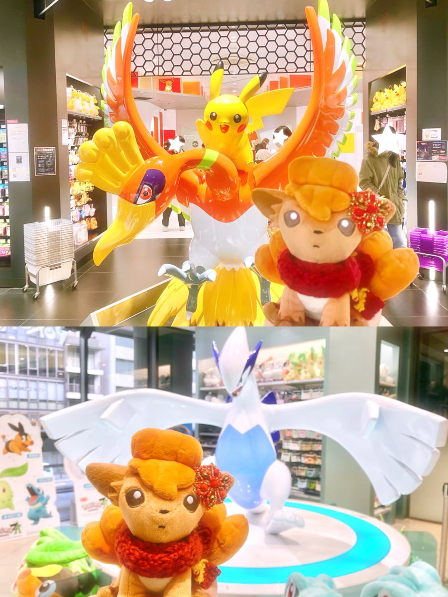 ホウオウとルギア最高！✨ #ポケモンセンター #ポケモンセンター