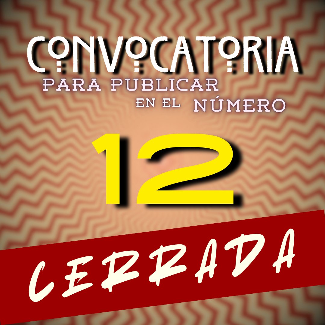 ¡SE ACABÓ!
muchas gracias por participar en mi duodécima convocatoria 

Pronto daré a conocer los resultados de la selección de los relatos. ¡Mucha suerte a todos por participar! Y gracias infinitas por confiar en Cuentística: el proyecto literario de los artistas contemporáneos.