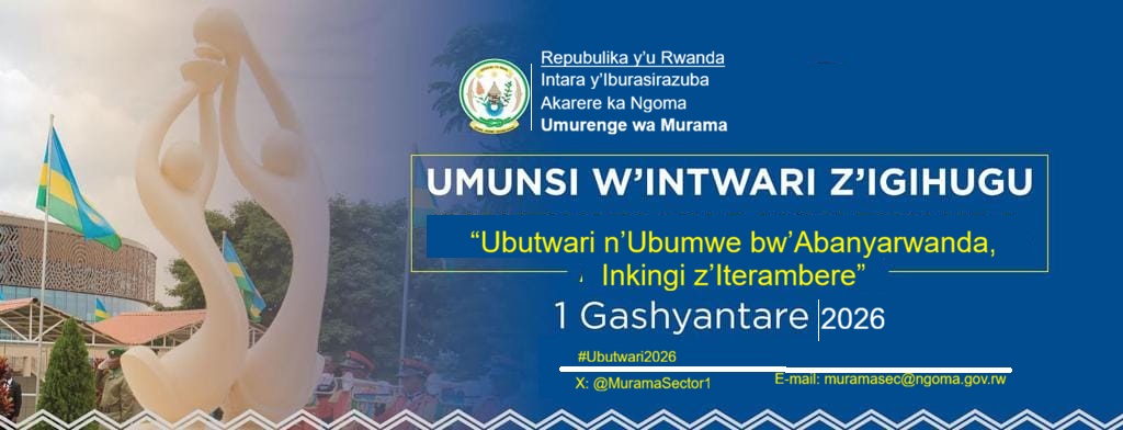 FprMurama's tweet photo. Banyamuryango umurenge wa Murama ubifurije umunsi mwiza w'Intwari ,muzirikane iyi nsanganyamatsiko #Ubutwari n'Ubumwe bw'Abanyarwanda,Inkingi z'Iteranbere.@RpfNgoma @rpfinkotanyi https://t.co/VsuCTyXT8T