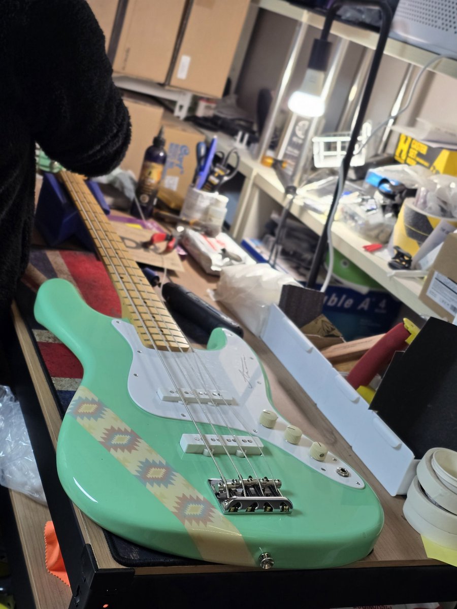 새해 맞이 셋업&amp;줄교체