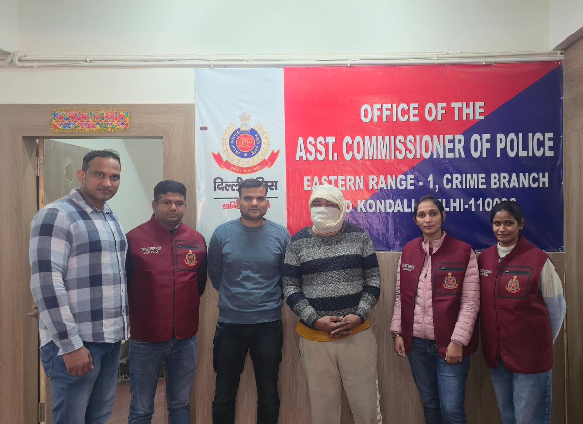 Crime Branch Delhi Police tweet media