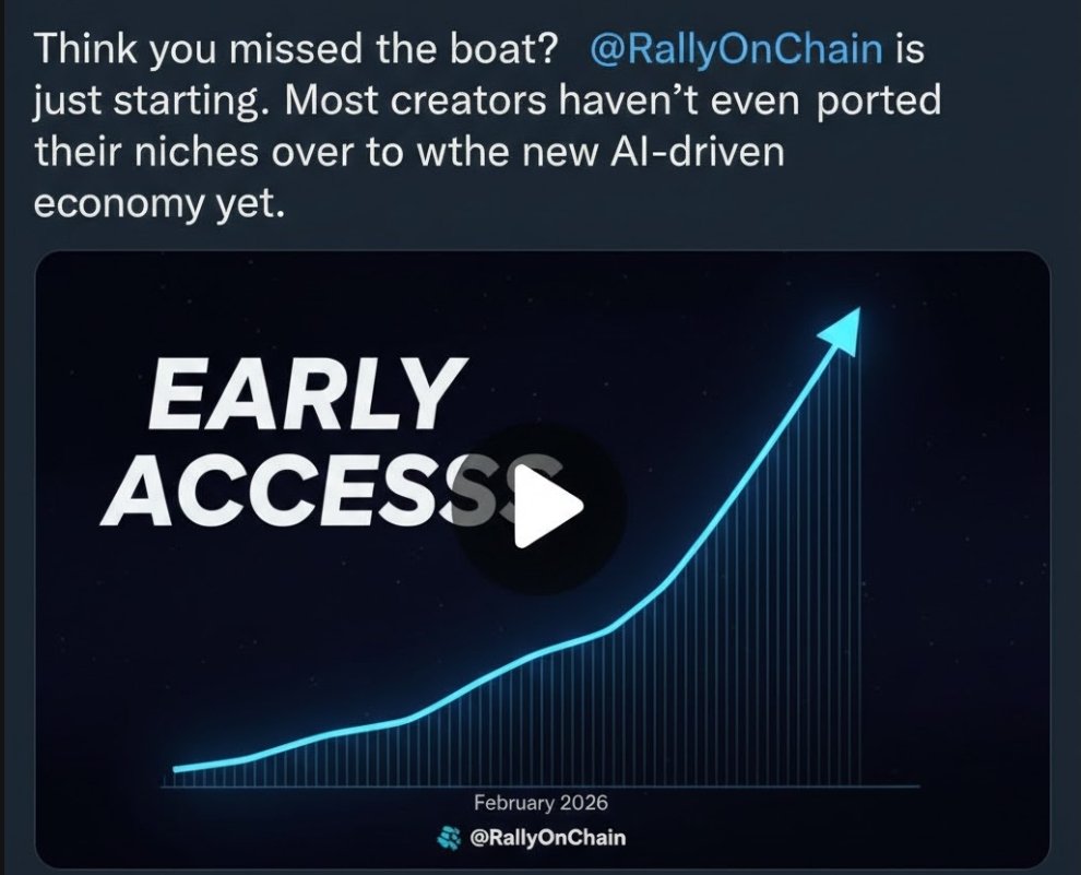 0xeLife's tweet image. Joining @RallyOnChain now is early because most social niches haven't launched yet. The first wave of creative communities is just the beginning.