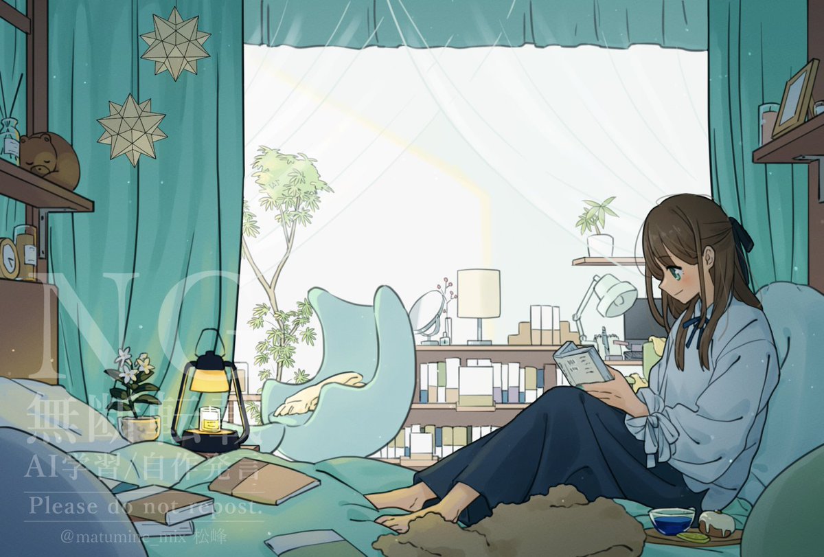 「#私はこんな絵師です 日常をあたたかなタッチとカラフルな色で描きます」|松峰￤イラストレーター お仕事募集中のイラスト
