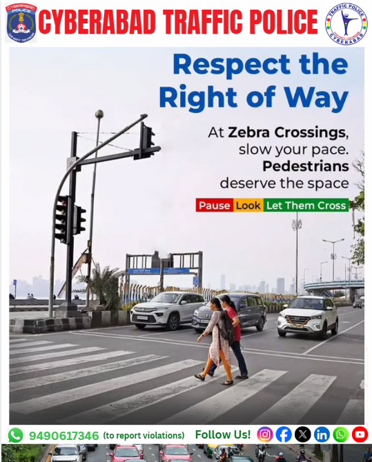 Cyberabad Traffic Police tweet media