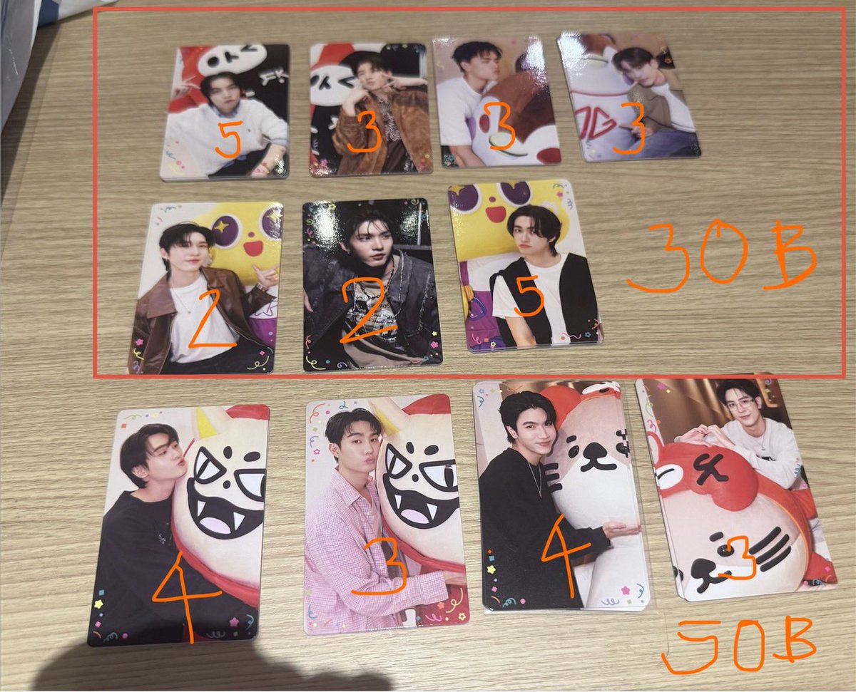 mymaymeow's tweet photo. WTS ราคาและจำนวนตามภาพค่ะ

นัดรับได้ที่สยามวันนี้ ค่าส่งเหมา 40 บาทค่ะ

#สนามอ่านเล่น2026xGMMTV
#ตลาดนัดgmmtv https://t.co/e0x4Phbisl