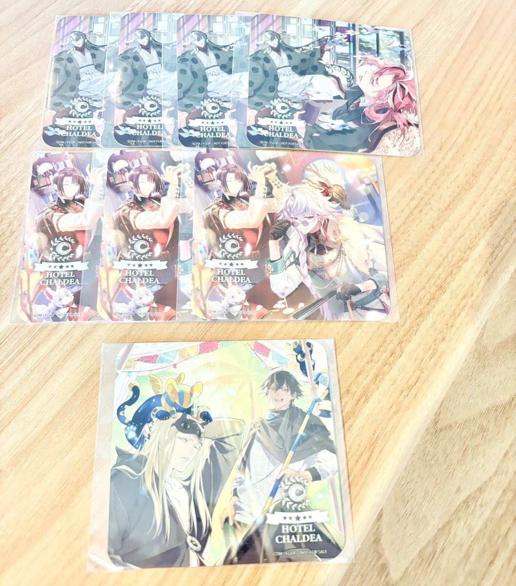 Yuk1_Vfgo's tweet image. 【交換】fgo ホテルカルデア　コースター

譲:マーリン&amp;amp;太公望・テスカトリポカ&amp;amp;オジマンディアス・高杉晋作&amp;amp;蘆屋道満

求:オベロン&amp;amp;ダンテ

本日2/1,2/2池袋手渡しか郵送希望です。