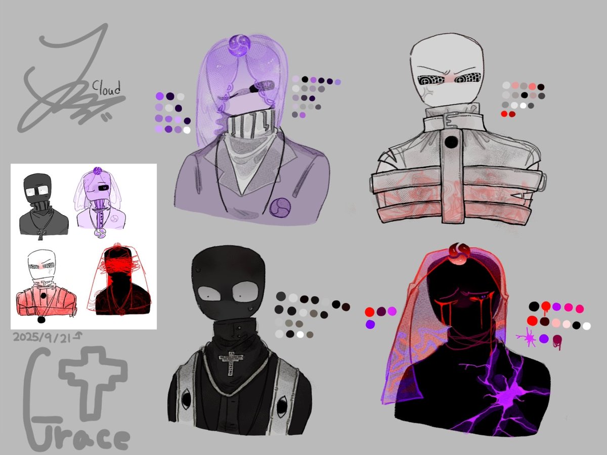ART_KAYOI's tweet photo. SINNERS.
#graceroblox #gracesinner
#johngrace #johnzen #johnreprieve https://t.co/h2EHMhK0BR