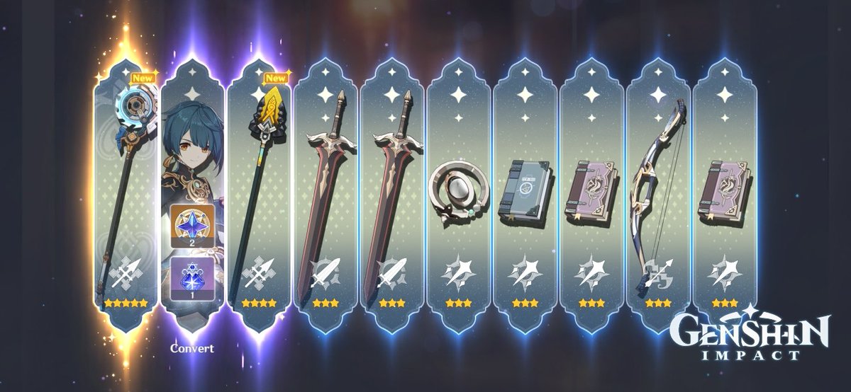 Happy Lantern Rite, framily. I won the 5-Star Fractured Halo pole arm today. #GenshinImpact