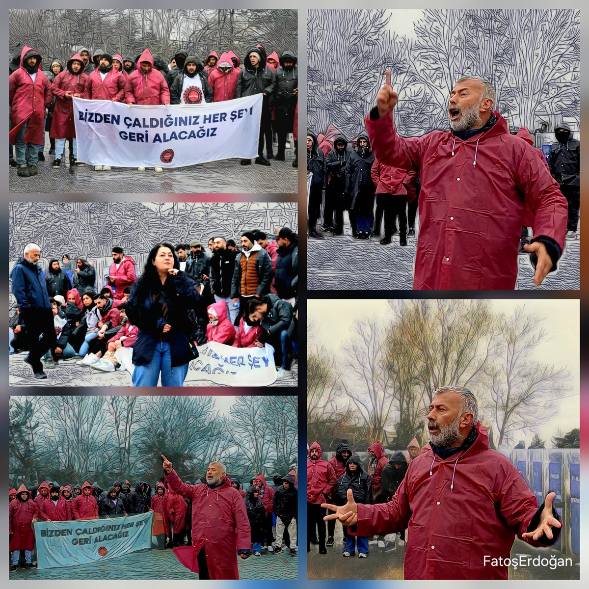 Dün Tuncay Özilhan'ın villasının önünde ters kelepçeyle gözaltına alınan Bağımsız Maden İş Örgütlenme Uzmanı Başaran Aksu (<a href="/Basaranaksu_/">Başaran Aksu</a>), bugün Beykoz Adliyesi’ne çıkarılacak.

​Başaran Aksu, zenginlere ve holdinglere şu sözlerle seslenmişti:

​"Zenginlere süre tanıyoruz! Terk