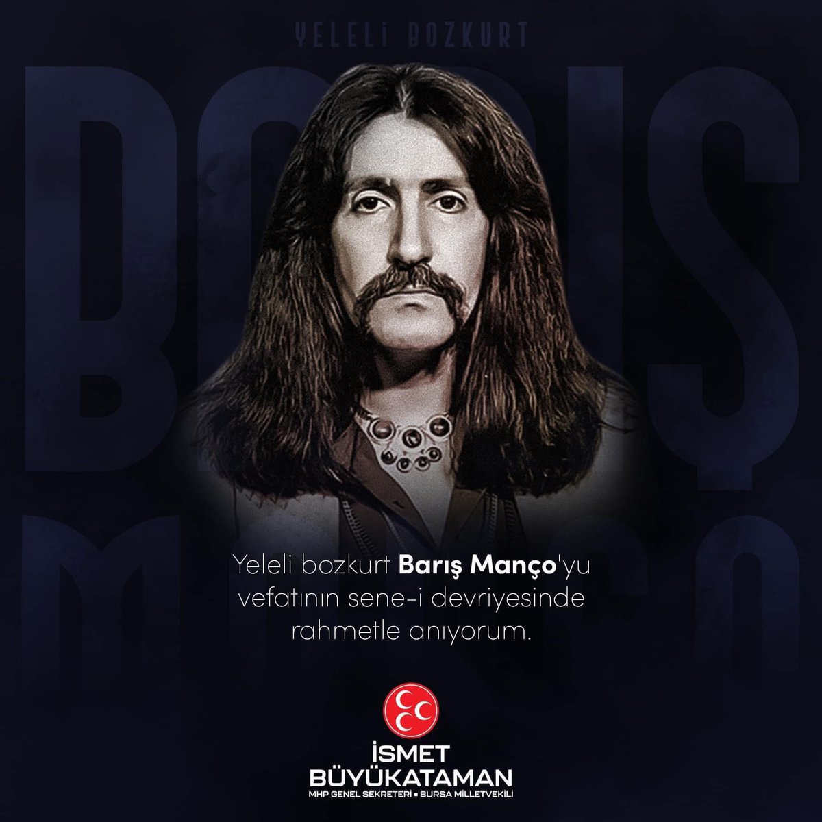 Vefatının yıl dönümünde #BarışManço'yu saygı ve özlemle anıyorum.
Ruhun şad, mekanı cennet olsun.