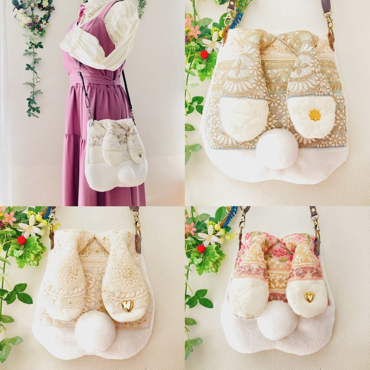 2/8まで開催中🐰（通販2/3より）「#白いもふもふ展」 しみずゆうこさん