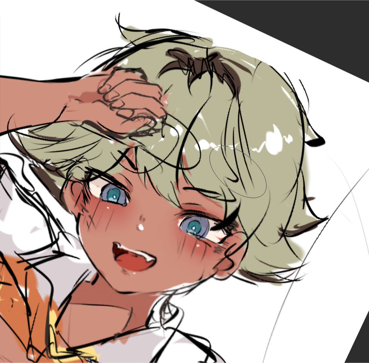 新作おもろかったので1X年ぶりにイ……n…レの絵を描くなど 