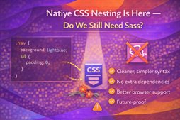 I've been testing native CSS nesting, and honestly? It's brilliant. Works in all major browsers now, no build step needed. Though there's one gotcha that'll catch BEM fans off guard...

Full breakdown 👇

alexanderburgos.netlify.app/blog/native-cs…