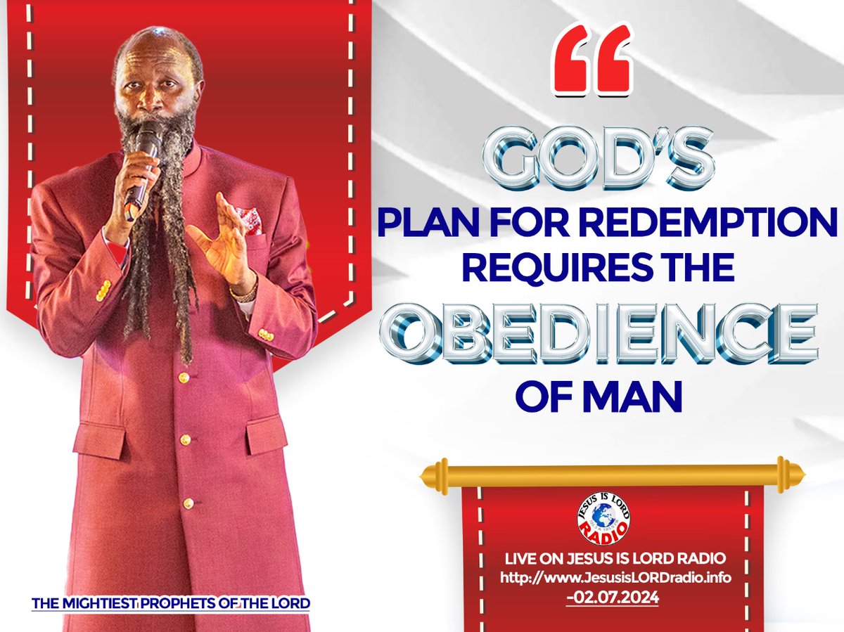 HumphreyAdenya's tweet photo. GOD requires mankind to be obedient that He may walk us through His redemption plan to the end.
#ACallForHeavenlyFocus https://t.co/0CsbrFGQvp
