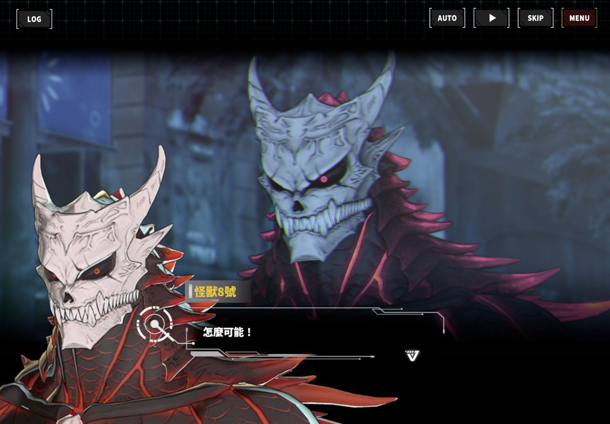 #怪獸8G雜談 
怪8看起來像有頭髮嗎🤣