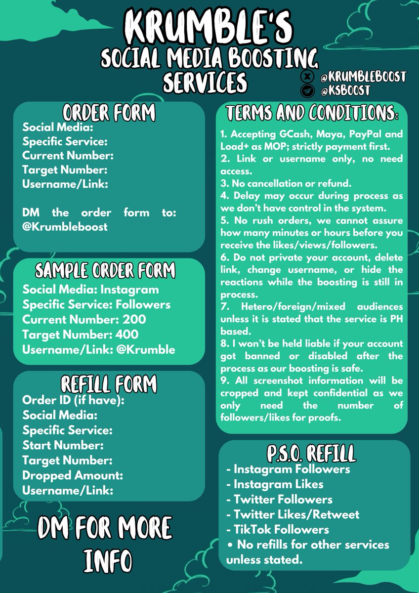 KrumbleSBoost | OPEN tweet media