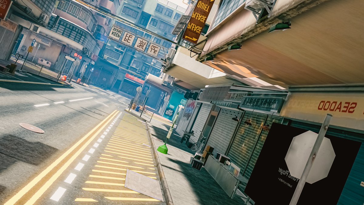 Wandering Through The Quiet City Streets
静かな街の通りをふわりと歩む

World : Patchwork Shop
Author : lemon8

World URL :
vrchat.com/home/world/wrl…

#VRChat_world紹介 #Neo写真
