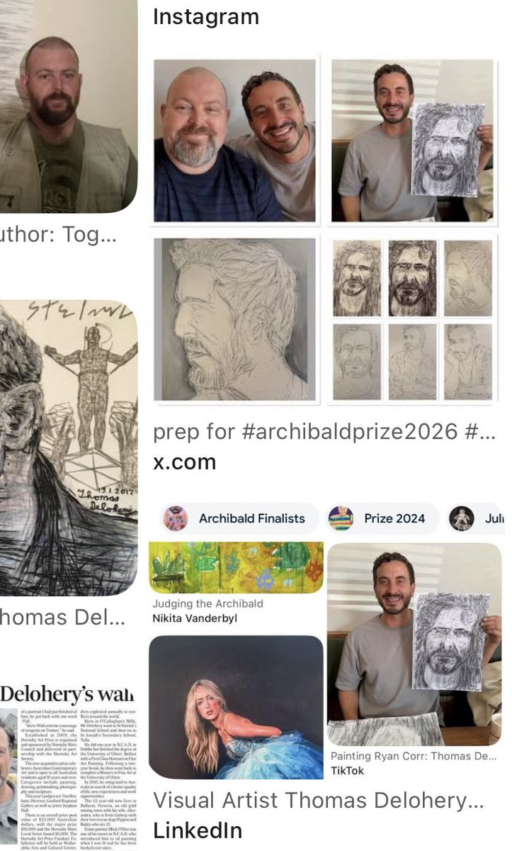 TomdeloheryJ's tweet photo. #prep for #archibaldprize2026 #archibaldprize #archibald
#artgalleryofnws @ArtGalleryofNSW
Entry #australianactorryancorr #actorryancorr #ryancorr #houseofthedragon
#thewaterdiviner #belowfilm #inlimbo #catchingdust @Ryan_Corr #art #artistthomasdelohery
#thomasdelohery on RIGHT https://t.co/YHeCnzwOiA