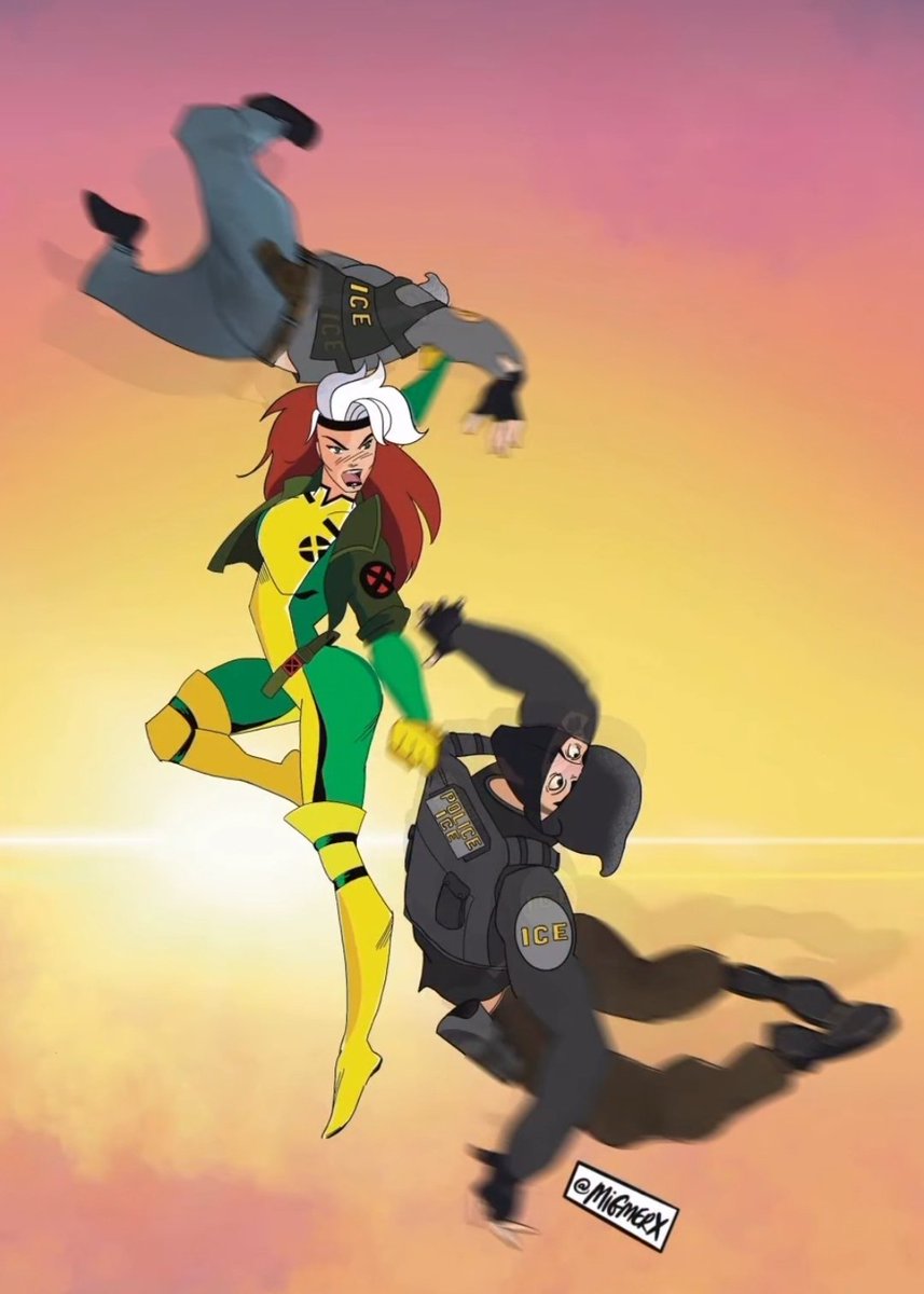 Because #fuckice 
Art by Migmerx 
#xmen