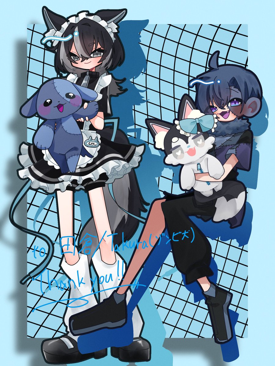 a_ho2_'s tweet photo. 納品しました‼️
ご依頼ありがとうございました‼️
#skeb #Commission https://t.co/0PBIjQCCif