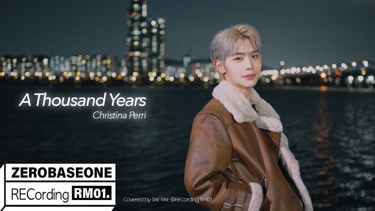 ZB1_official's tweet image. _📹
'A Thousand Years' Christina Perri Covered by ZEROBASEONE (제로베이스원) TAE RAE | RECORDING RM 01.

🔗 youtu.be/EGbY3ZO83v0

#ZEROBASEONE #ZB1 #제로베이스원
#KIMTAERAE #김태래