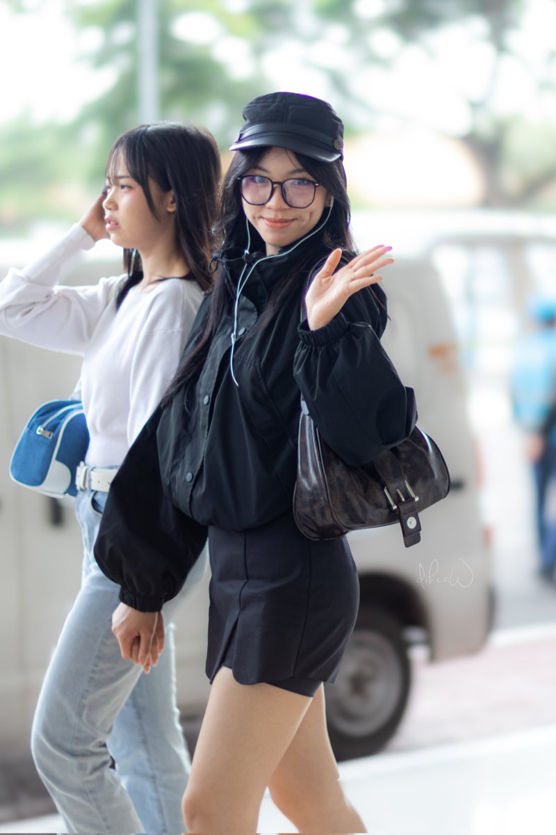 wachidnur18's tweet image. Abigail Rachel | Bandara Juanda Surabaya | 1 Februari 2026

@Aralie_JKT48 
#JKT48AirportFashion