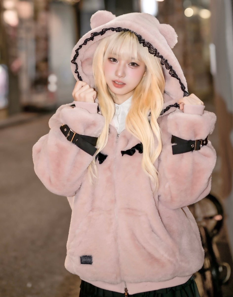 2026 KRY WINTER COLLECTION】 クマ耳フリルファーアウター「YUUMAL