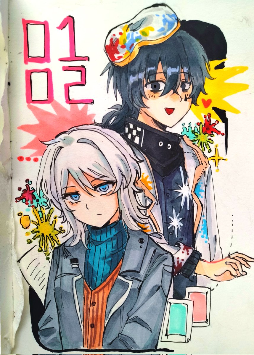 这可能是私设吧然后我感觉这个构图我画的似曾相识