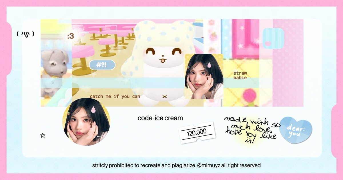 mimuyz's tweet image. hii, mind to help repost? thank you ♥︎ #zonauang #zonaba

aku punya 9 template layout moodie terakhir buat dijual besok :3 ✏️🖼 tolong diospek ya, kalau tidak aman bisa dm aku baik-baik &amp;gt;______&amp;lt; 💌🫧

semua layout model ufs ya, cek ALT untuk info chara &amp;amp; harga!
