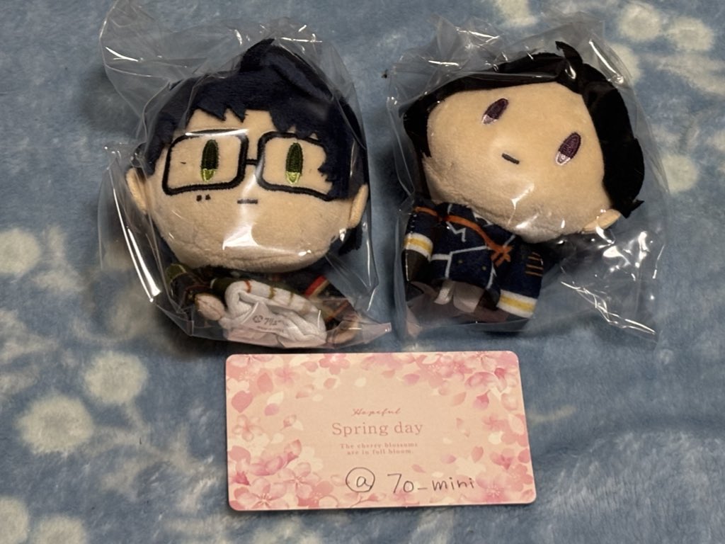 7o_mini's tweet photo. 【譲渡･交換】 刀剣乱舞 御伴散歩
フリューくじ ぽちくじ

(譲)→A賞：蜂須賀、陸奥守
　      B賞：篭手切、薬研
　　  D賞：巴形、☆長義、明石、燭台切
　　  E賞：雲次、不動

(求)→A賞：山姥切or定価(＋送料)　

☆は交換優先でお願い致します
郵送でのお取引希望です。
お気軽にお声がけ下さい https://t.co/syBov7SA3k