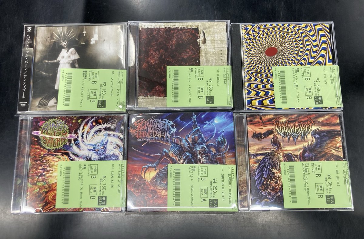 ✨中古品新着情報✨ AFTER THE BURIAL、ARCHITECTS、ERRA、RINGS OF