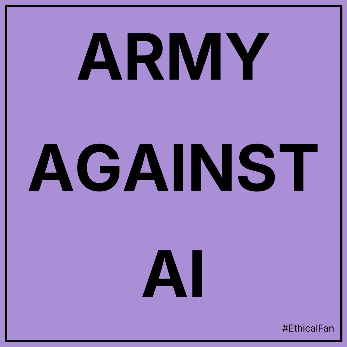 I’m choosing not to engage with AI-generated images or content involving the members.

I’m sharing a genuine photo alongside this — we don’t need AI when the real thing exists.

If this matters to you too, you’re welcome to use this graphic for your own posts.

This isn’t about