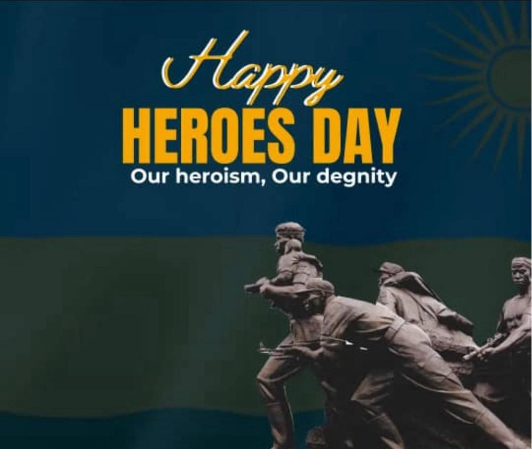 tumukundep73's tweet image. #Today we celebrate the brave men and womens who built our  nation. Their courage  guides us as we move forward together 💪 happy national #heroes day  #Rwanda