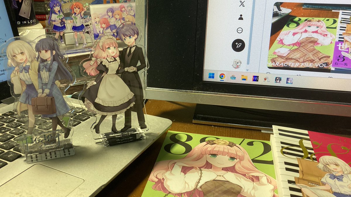 それとメロンブックス有償特典で1巻に続いて2つめのアクリルスタンド