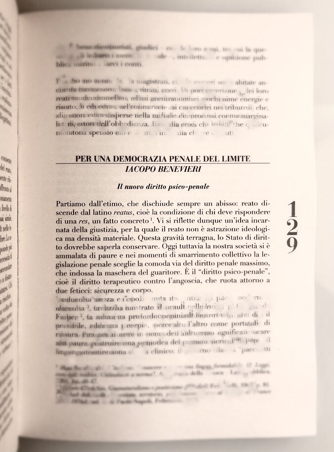 Devo un ringraziamento alla Direttrice Cinzia Sciuto per aver voluto nel primo numero di quest’anno di #MicroMega, accanto a firme illustri, anche un mio contributo sull’immenso-sommerso tema della penalità e del carcere. #GiustiziaPenale #DirittiUmani #CulturaCritica #Carcere