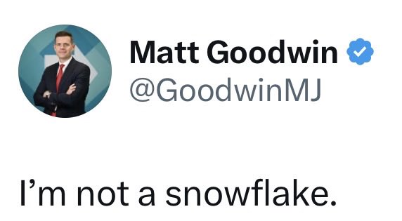 labourpress's tweet image. Tommy Robinson-backed Reform candidate @GoodwinMJ wants you to know he’s not a snowflake. He wants you to know he’s not a Tory. But he doesn’t want you to know if he’s happy about Tommy Robinson’s support, and he won’t condemn him. Why so coy, Matt?