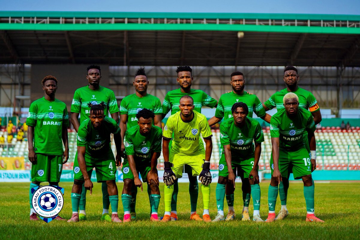 BarauFootball's tweet photo. Check out the pictures from our Matchday 23 encounter against Bendal Insurance.
#MaliyaBoysTogetherForVictory #BenBar #NPFL26 https://t.co/R45qiXh9dr
