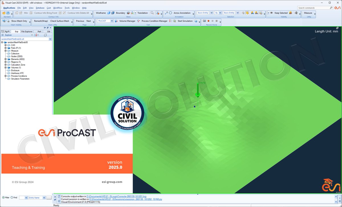 sscscv's tweet photo. ๐ ESI ProCAST Suite 2025.0
๐ฅ Download Now: https://t.co/bp9pBuIfZR
#ProCAST #ESIProCAST #CastingSimulation #FoundryEngineering #ManufacturingOptimization #SandCasting #DieCasting #InvestmentCasting #ContinuousCasting #MetalCasting #CAE #FiniteElementAnalysis #Solidification https://t.co/RVcGuRvBq6
