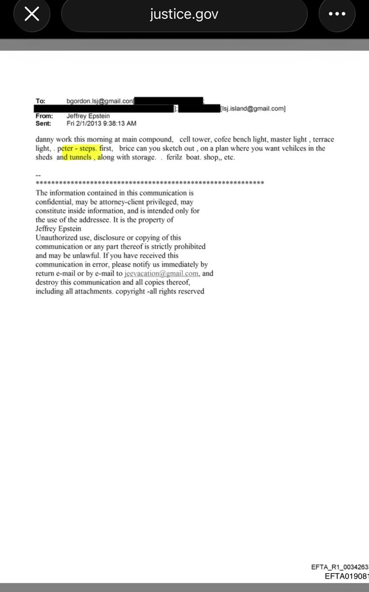 hollywood2pt0's tweet image. For anyone still questioning if there are TUNNELS below Jeffrey Epstein’s house and buildings on his island Little St. James…

Here you go 👇🏼  Definitely TUNNELS