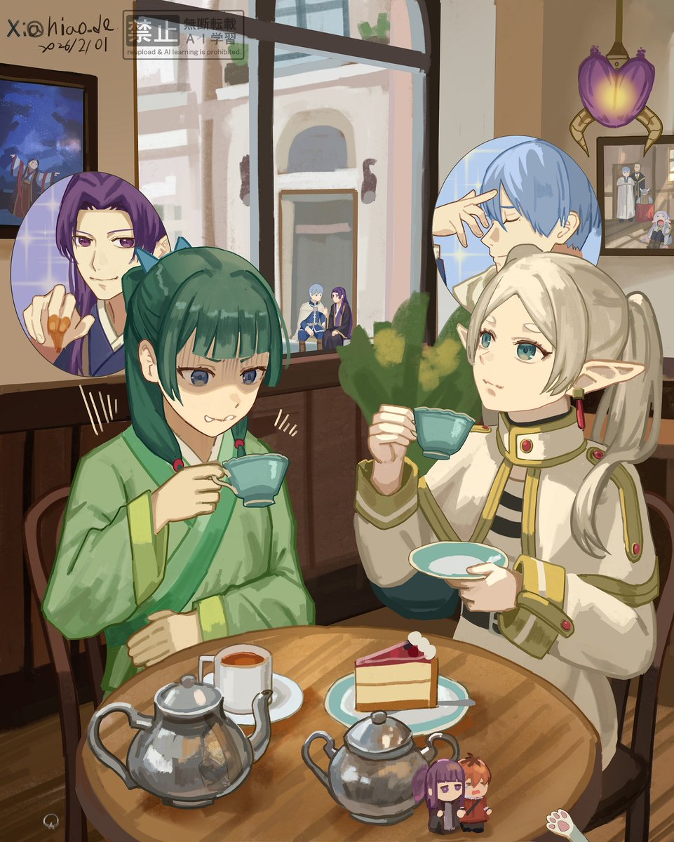 Niao_de's tweet image. #フリーレンFA #薬屋FA
Easter Egg Hunt