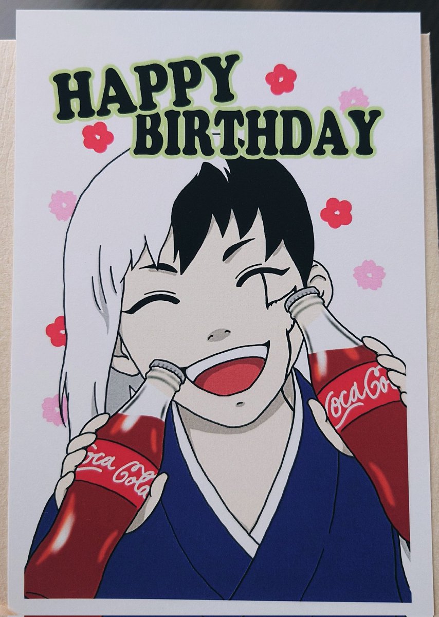 1月誕生日だったんですが､職場の先輩から素敵すぎるイラストを頂いたので自慢させてください☺️🫶✨