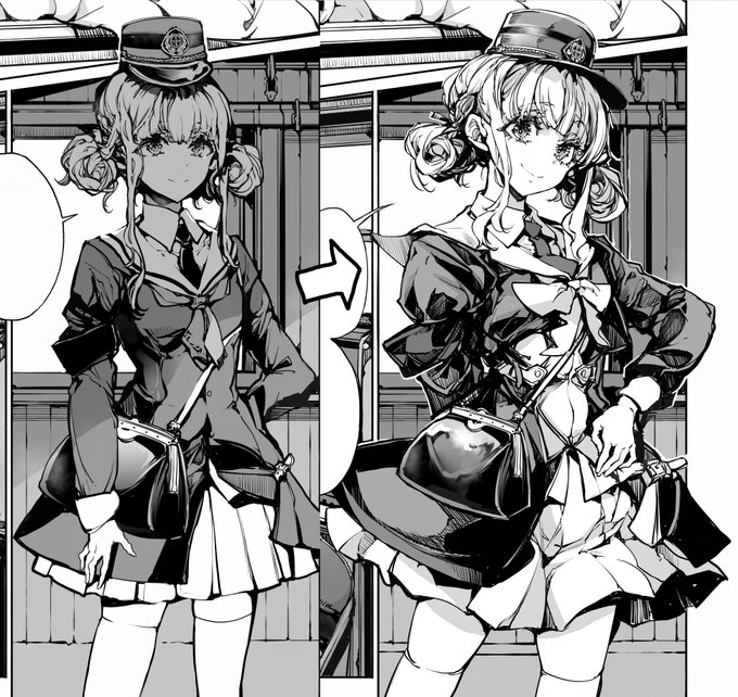 モブだけれど気に入らないので描き直してた